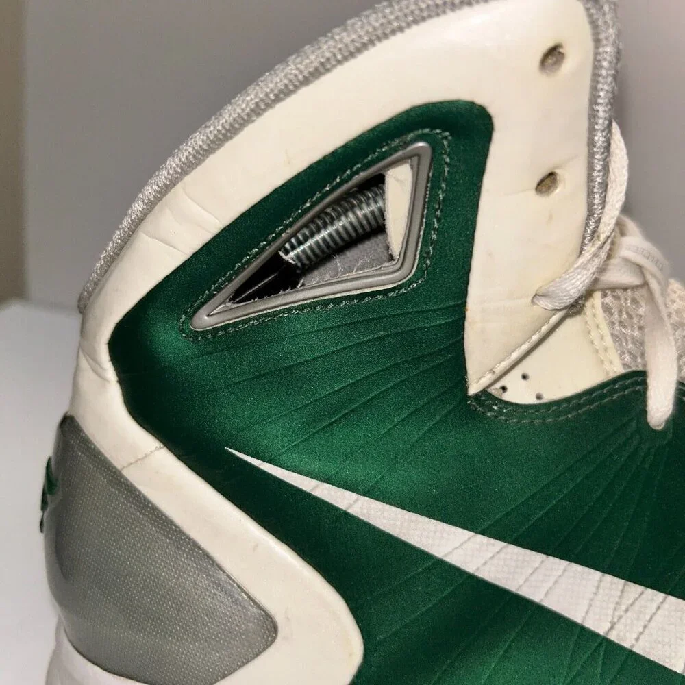 Nike Hyperdunk Leather Basketball Shoes Flywire 407627 Green 2010 Men's Size 16 - Picture 7 of 16